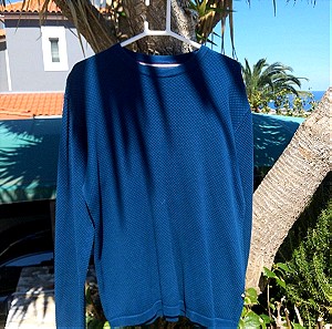J.T. Ascott men sweater blue size M