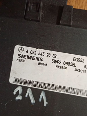 Mercedes E Class W211 Automatic Transmission Computer used