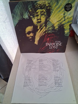 Paradise Lost Icon double vinyl gatefold, like new metal album