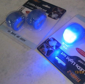 2 ΛΑΜΠΑΚΙΑ LED ΠΟΔΗΛΑΤΟΥ
