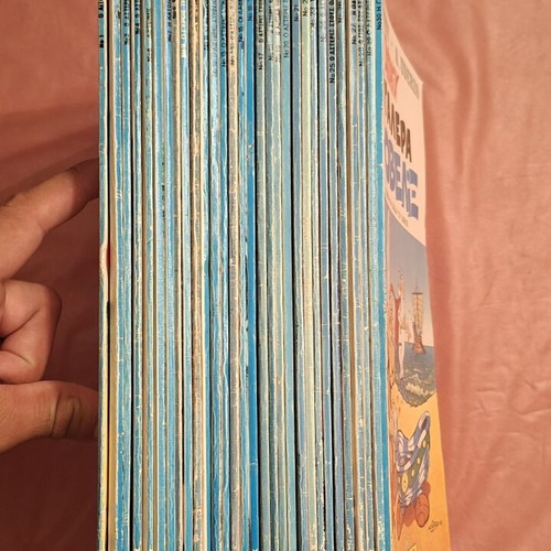 Asterix with Blue Spines Complete Series 30 Issues used