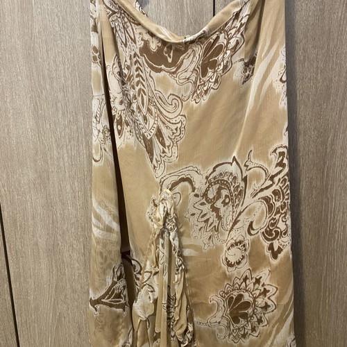 Vintage blouse and skirt set with unique pattern