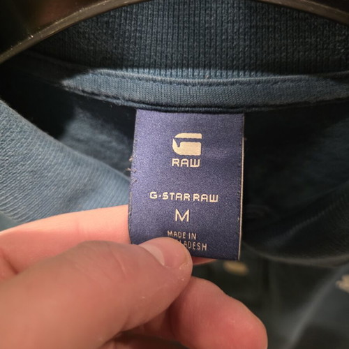 G-Star Raw poloshirt for men, size M, blue