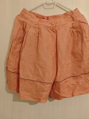 Karavan linen shorts new, pink