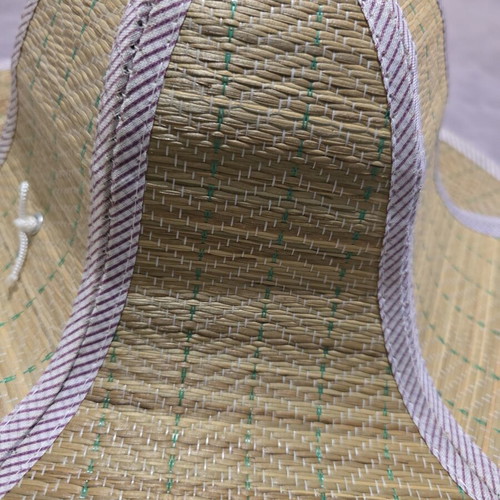 Traditional Vietnam hat new, beige and multicolor