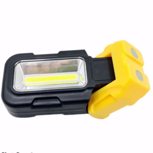 Foldable Double LED Flashlight with Magnet New