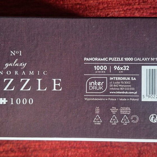 Galaxy Puzzle 1000 Pieces Like New