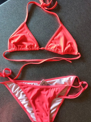 Coral Decathlon bikini swimsuit X small new