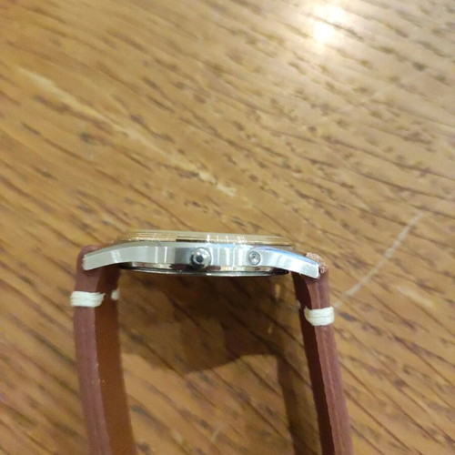 Omega Seamaster quartz cal.1332 wristwatch used, steel and gold case