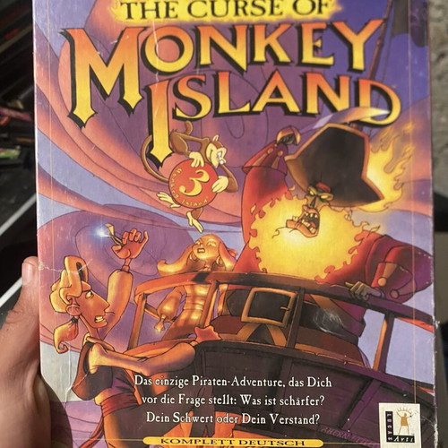 The Curse of Monkey Island PC big box game