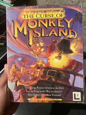 The Curse of Monkey Island PC big box game