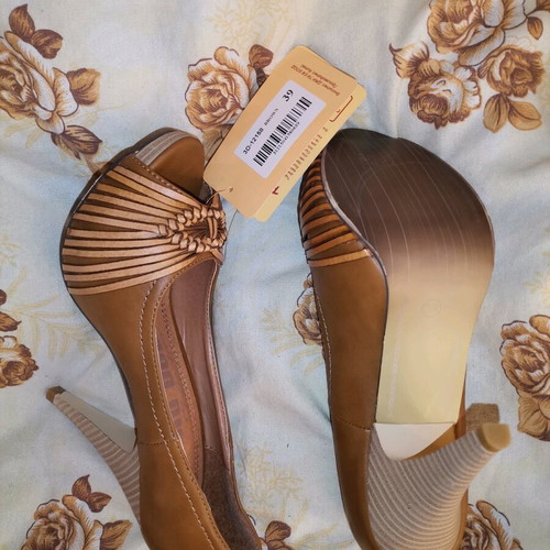 Paolo Bocelli pumps new, brown, size 39