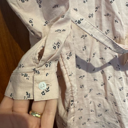 Dress with buttons and belt 140 cm 9-10 years like new H&M