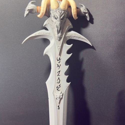 Frostmourne World of Warcraft cosplay model new 3D printed