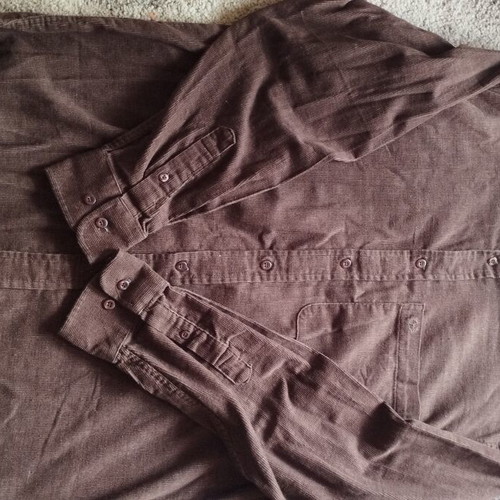 Jameson Corduroy Shirt M Used Brown Regular Fit