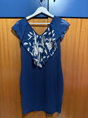 Shein blue dress size L, like new