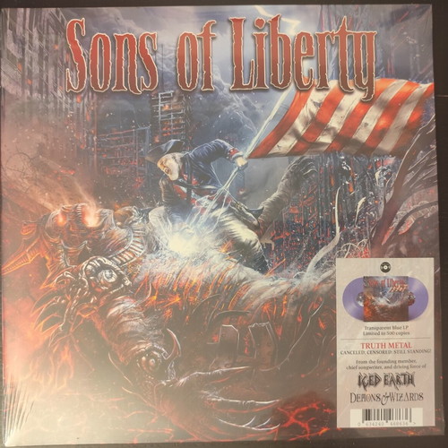 Sons of Liberty Thought Crimes Purple 2LP new metal