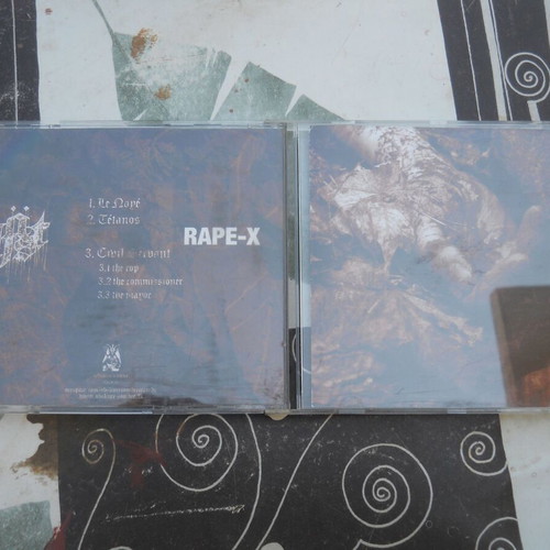 Ghäst / Rape-X Split CD, black metal album