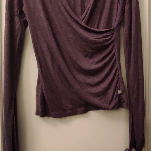 FullCircle purple long sleeve top like new, size XS