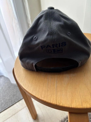 Disney Jockey hat, black and grey, size M