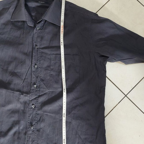 Strellson men's shirt size L like new, black and gray