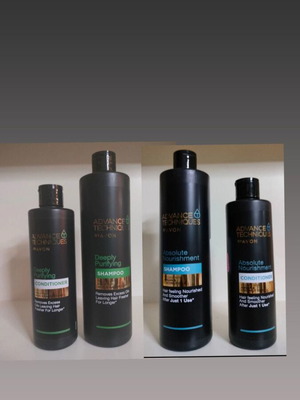 Shampoo and conditioner set 2x400ml and 2x250ml new