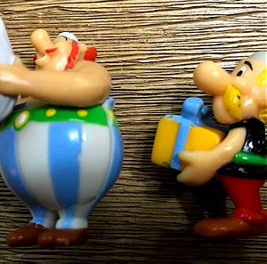 2 φιγούρες kinder surprise vintage "Asterix & Obelix"
