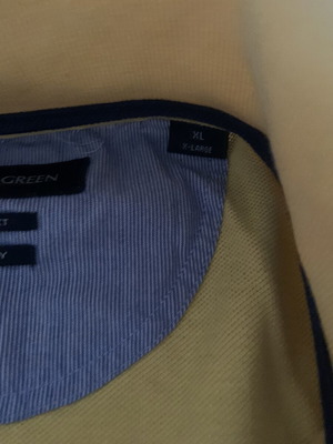 Navy and Green Polo XL σαν καινούργιο, 2ply custom fit