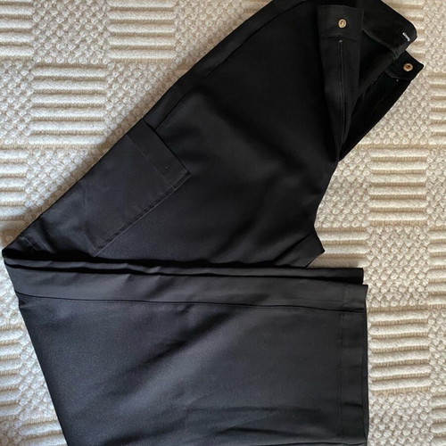 Cargo fabric pants Sinsay like new, black/blue, size M