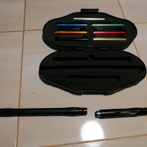Paintball barrel set new with 8 calibers for perfect accuracy