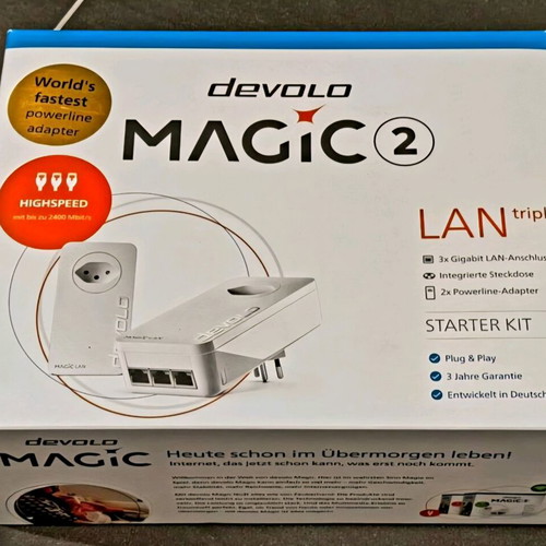 Devolo Magic 2 Triple LAN Powerline adapter
