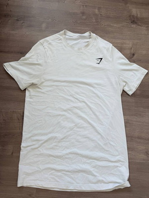 Gymshark T Shirt like new, white, size M