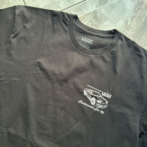 Vans short-sleeve t-shirt like new, black size M