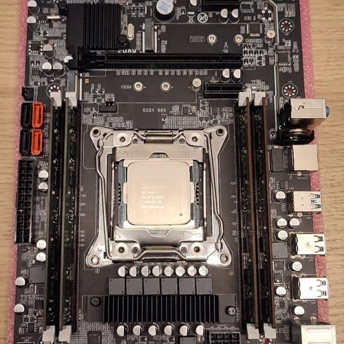 mATX μητρική X99 με Intel Xeon E5-2680 v4 και 16GB DDR4 Quad-Channel σαν καινούργιο