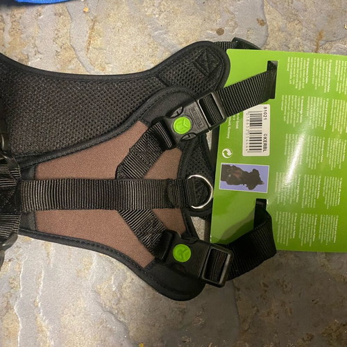 Dog chest collar with reflection, harness new
