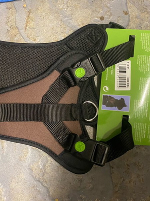 Dog chest collar with reflection, harness new