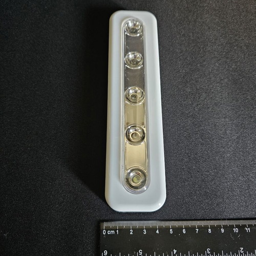 Led light new, press to turn on, with adhesive strips