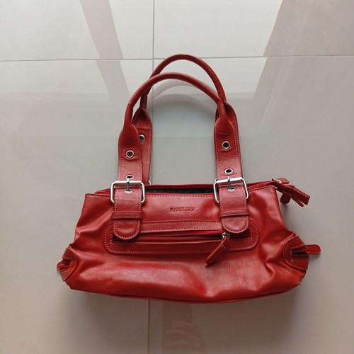 Bartuggi Handbag used, orange color