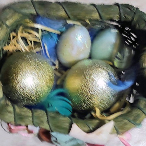 Easter baskets, set of four