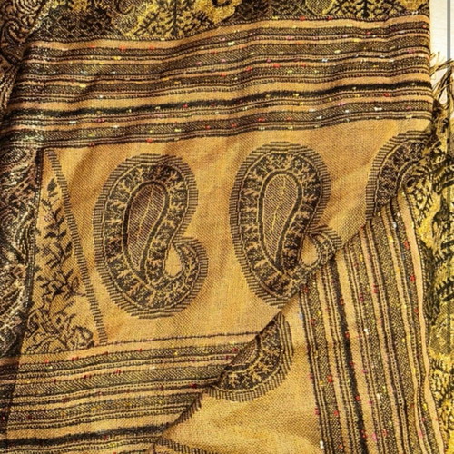 Pashmina 100% pashmina like new, handmade colorful design