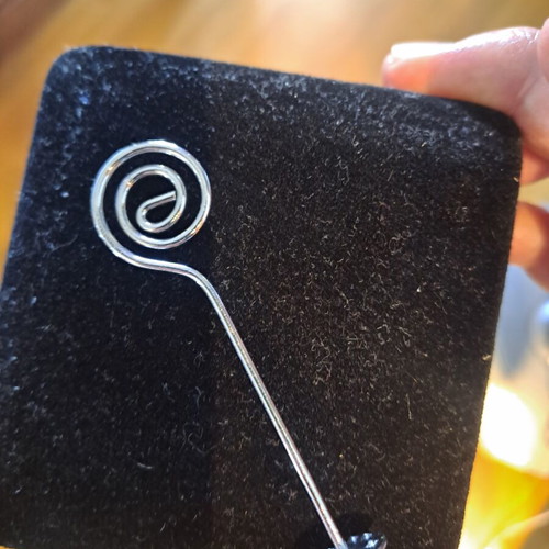Pin made of steel, like new, 6.5cm