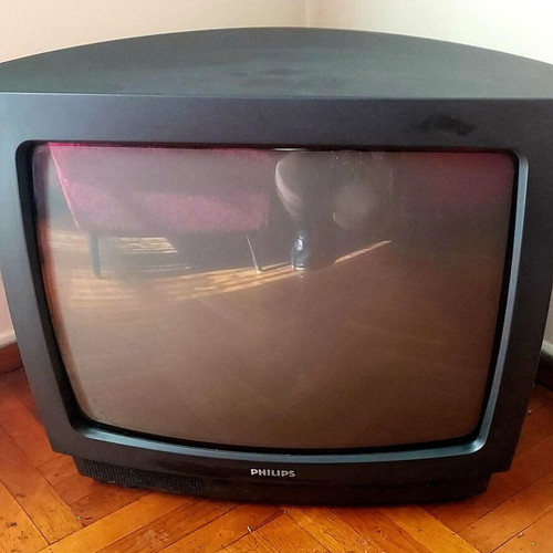 Philips 20-inch used TV with remote control