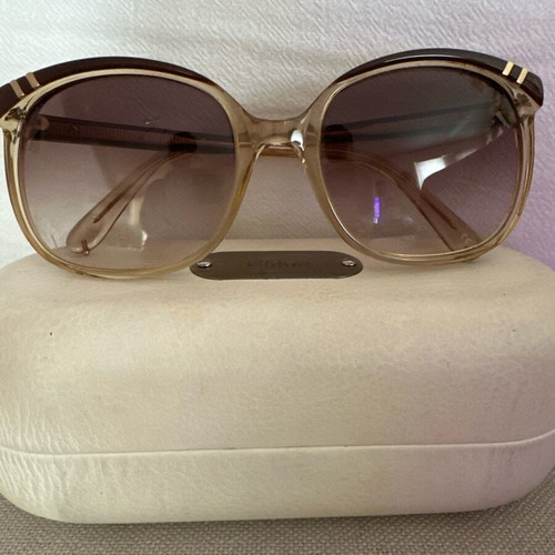 Chloe sunglasses CL2201 like new, beige and brown