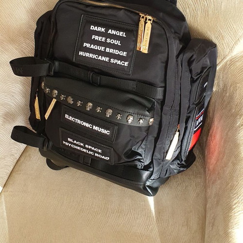 MWM backpack new, black, 43x34 cm