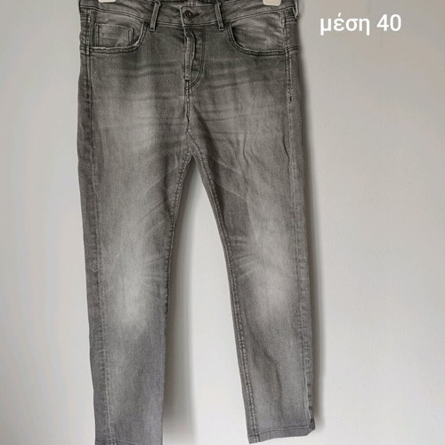 Staff jeans & co gray men's jeans used with faded pockets, waist 40cm