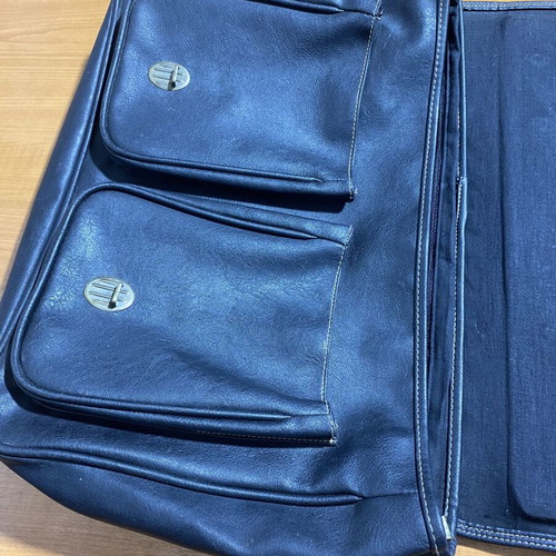 Disney leather crossbody bag used, black 30x40x10 cm
