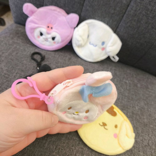 Hello Kitty wallet set new, 5 colorful Sanrio friends