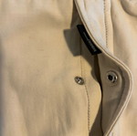 Pull & Bear βερμούδα με εξωτερικές τσέπες σε άριστη κατάσταση, εκρού μαλλί ύφασμα, μέγεθος S