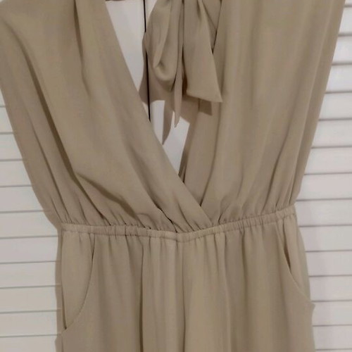ZIC ZAC one-piece used, size small, beige