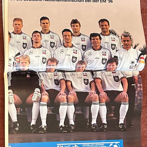 Kicker magazine Euro 1996 tribute used